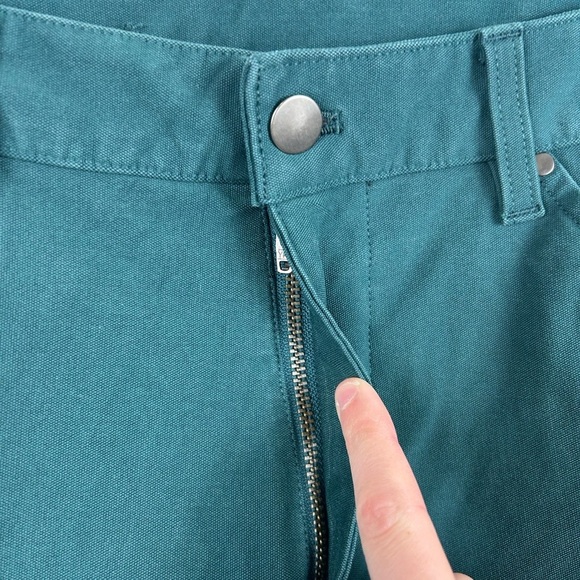 Lululemon ABC Classic Fit Utility Pants Deep Green Jasper 36 - Picture 10 of 11